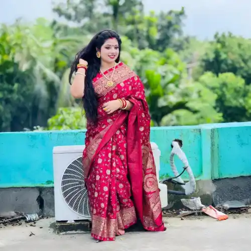 Premium Japani Silk Sharee