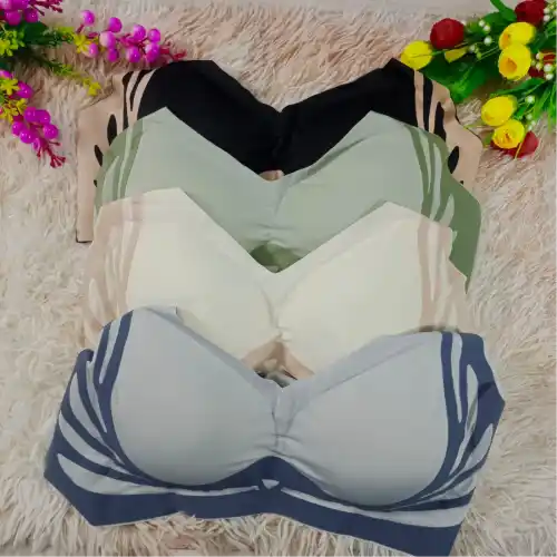 Imported Premium soft stretch comfortable push-up sports bra