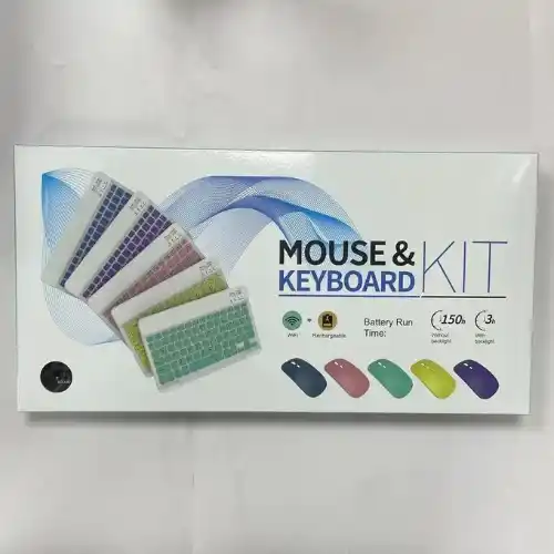 Wireless Mouse & Keyboard Combo Kit (Slim & Stylish Design)