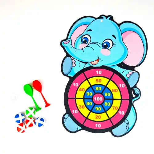 Sticky Ball Dart Board Toy