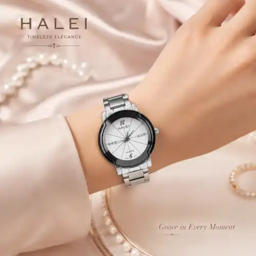 HALEI Premium Women's Quartz Analog Watch