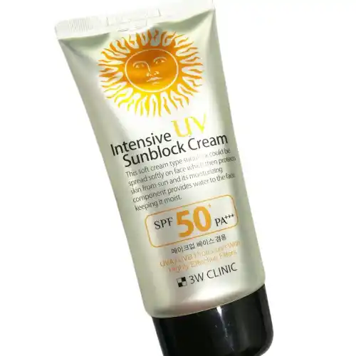 3W Clinic Intensive UV Sunblock Cream