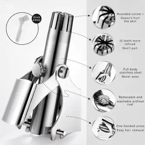 Manual Nose Hair Trimmer