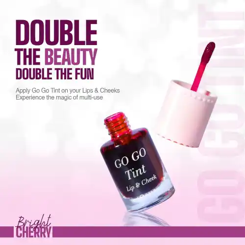 Pastel Beauty Go Go Tint Lip & Cheek (Bright Cherry)