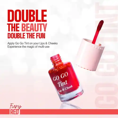 Pastel Beauty Go Go Tint Lip and Cheek (Red)