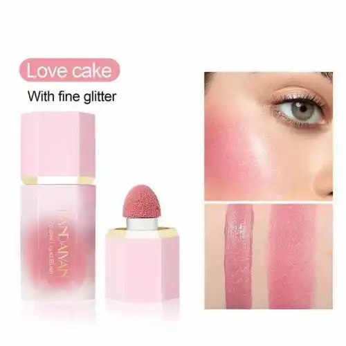 Handaiyan Mousse Liquid Blush 7ml shade (love cake)