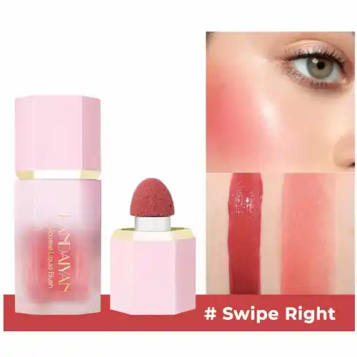 Handaiyan Mousse Liquid Blush 7 ml shade (sweep right)