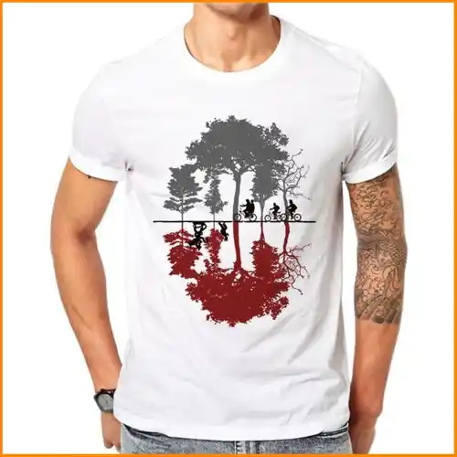 Stylish Half Sleeve Jersey Fabrics T-Shirt For Men