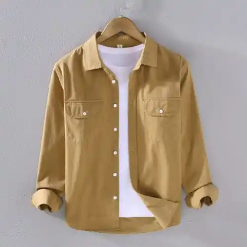 Full sleeves double pocket Shirt