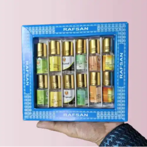 12 pieces halal attar/12 pcs Attar Combo Pack/perfume Ator /Ayna Ator