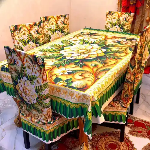 Premium Waterproof Table Cloth Code : 13100