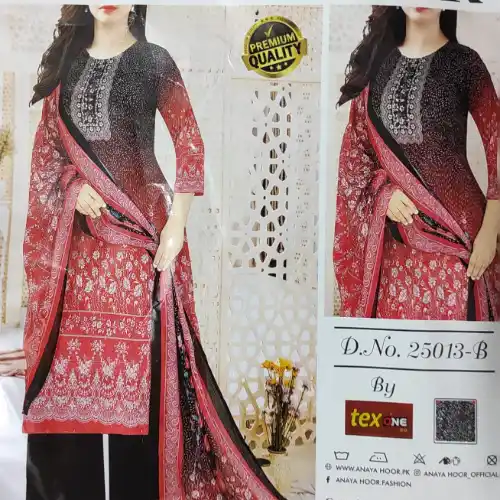 Anaya Hoor Rigging Digital printed cotton 3 Piece