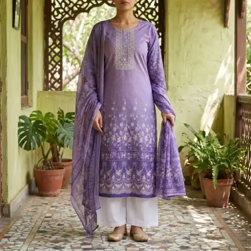 Anaya Naya Hoor Rigging Digital printed cotton 3 Piece