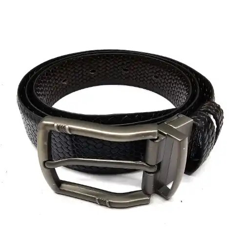 Leather belt for men