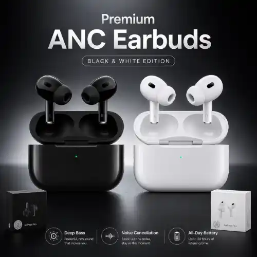 Apple AirPods Pro 2rd gen ANC in ear noise canceling headphones wireless Bluetooth earbuds
